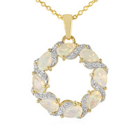 Collana in argento con Opale di Welo