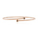 Bracciale in argento con Diamante Cioccolato VS1