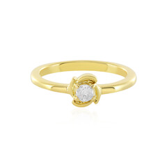 Anello in argento con Diamante I3 (H)