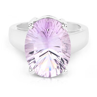 Anello in argento con Ametista Rose de France