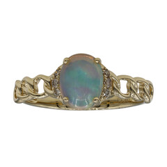 Anello in oro con Opale di Welo AAA (CIRARI)