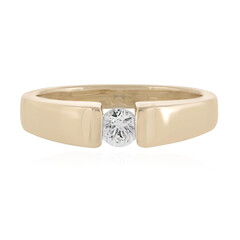Anello in oro con Zaffiro Bianco