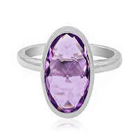 Anello in argento con Ametista Rose de France