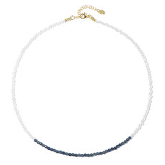 Collana in argento con Zaffiro Blu