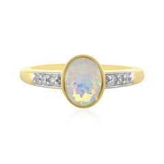 Anello in argento con Opale di Welo