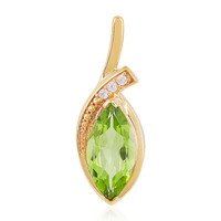 Ciondolo in argento con Peridoto