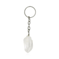 Accessorio in ottone con Quarzo Bianco