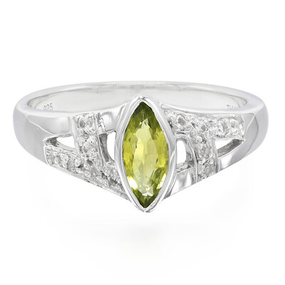 Anello in argento con Tormalina Paraíba