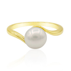 Anello in argento con Perla di Acqua Dolce (TPC)