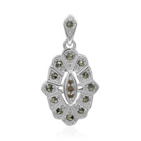 Ciondolo in argento con Diamante Rose de France SI1 di Argyle (Annette classic)