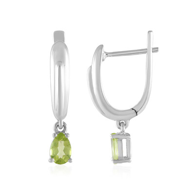 Orecchini in argento con Peridoto