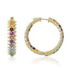 Orecchini in argento con Zircone Ratanakiri (Dallas Prince Designs)