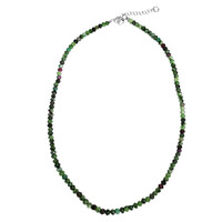 Collana in argento con Rubino Zoisite