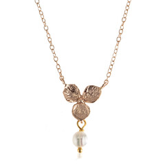 Collana in argento con Perla di Acqua Dolce (Joias do Paraíso)
