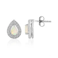 Orecchini in argento con Opale di Welo