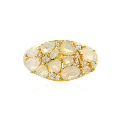Anello in argento con Opale di Welo