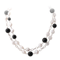 Collana in argento con Agata