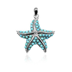 Ciondolo in argento con Turchese Sleeping Beauty
