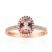 Anello in oro con Morganite AAA (CIRARI)