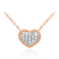Collana in argento con Topazio Bianco