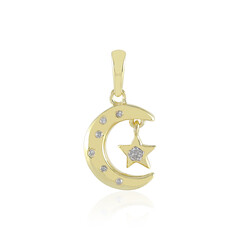 Ciondolo in argento con Diamante I2 (I)