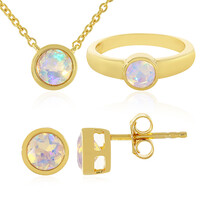 Anello in argento con Opale di Welo