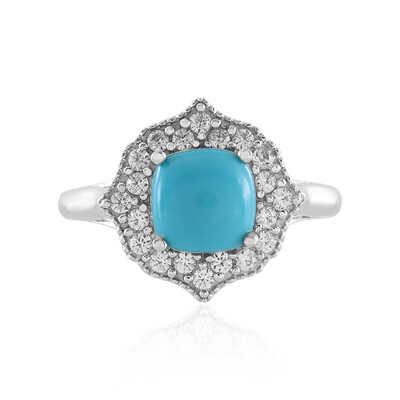 Anello in argento con Turchese Sleeping Beauty