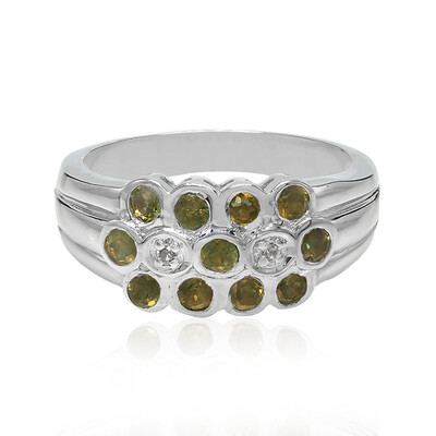 Anello in argento con Alessandrite