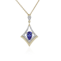 Collana in oro con Tanzanite AAA (de Melo)