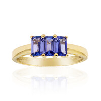 Anello in oro con Tanzanite AAA