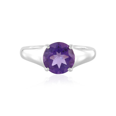 Anello in argento con Ametista Siberiana