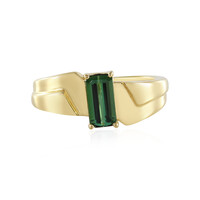 Anello in argento con Tormalina Verde di Benedito(Adela Silber)