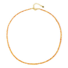 Collana in argento con Zaffiro Miele