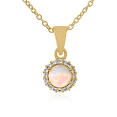 Collana in argento con Opale di Welo