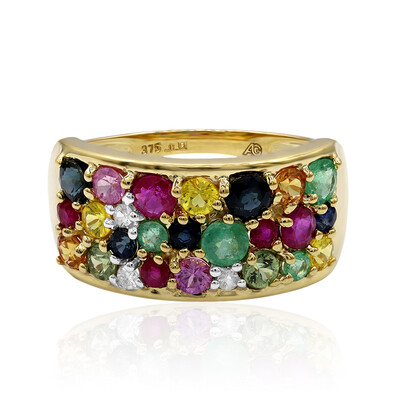 Anello in oro con Smeraldo Colombiano (Adela Gold)