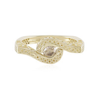 Anello in oro con Diamante Champagne I2 (Ornaments by de Melo)