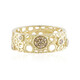 Anello in oro con Diamante Champagne I2 (Ornaments by de Melo)