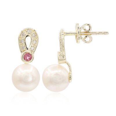 Orecchini in oro con Perla Akoya (TPC)