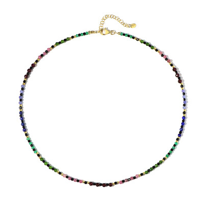 Collana in argento con Ematite Dorata