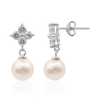 Orecchini in argento con Perla di Acqua Dolce