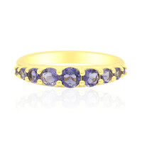 Anello in argento con Iolite