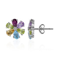 Orecchini in argento con Peridoto