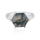 Anello in argento con Agata Muschiata