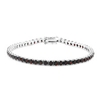 Bracciale in argento con Granato
