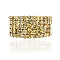 Anello in oro con Diamante Fancy SI2 (CIRARI)