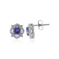 Orecchini in argento con Tanzanite