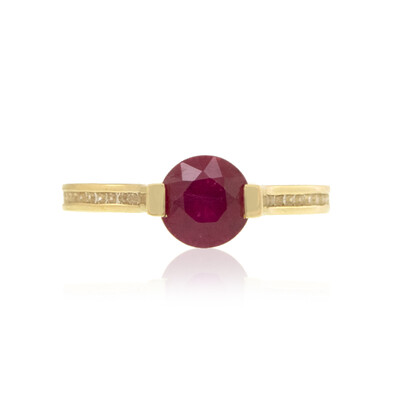 Anello in oro con Rubino del Madagascar (de Melo)