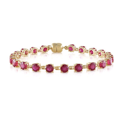 Bracciale in argento con Rubino del Madagascar