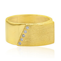Anello in argento con Diamante I1 (G)