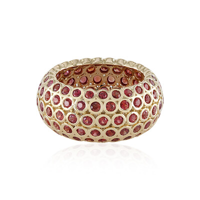 Anello in oro con Rubino Tanzania (de Melo)